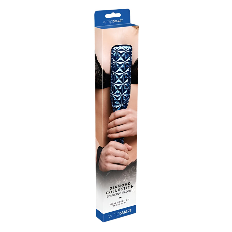 Whip Smart Diamond Textured Paddle Sparkle Sensation Sweet Control - Blue