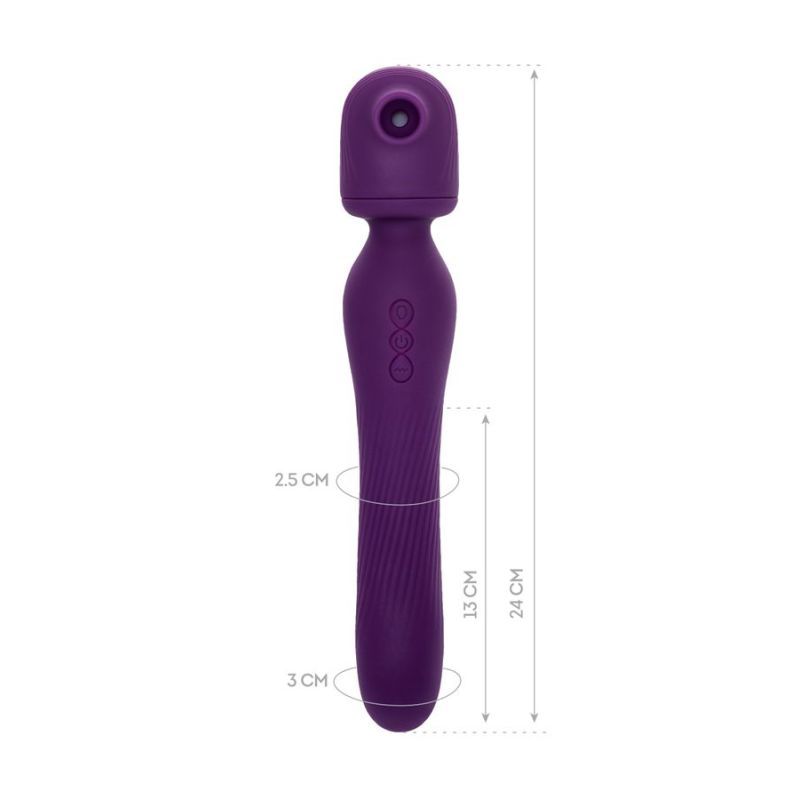 Jos Kisom 2 In 1 Wand Stimulator