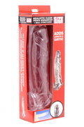 Size Matters Realistic Clear Penis Enhancer And Ball Stretcher
