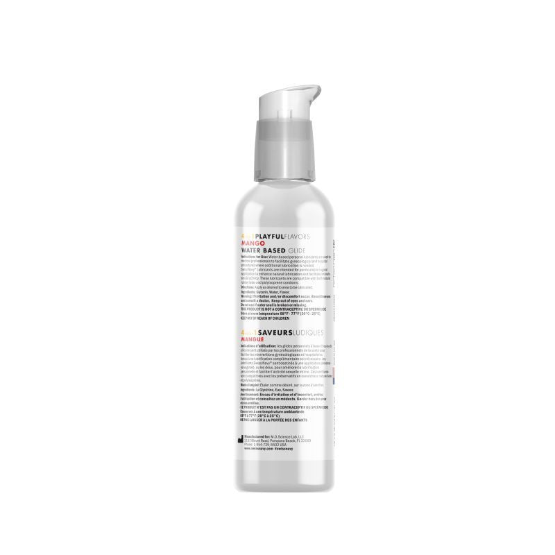 Swiss Navy Playful Flavours 4 In 1 Mango Lubricant 4Oz / 118Ml
