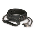 Fetish Collection Collar With Nipple Chains