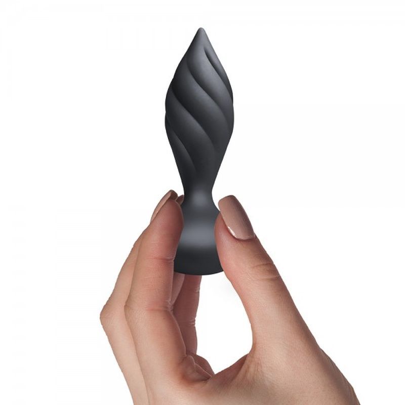 Rocks Off Petite Sensation Desire Butt Plug W Remote Black