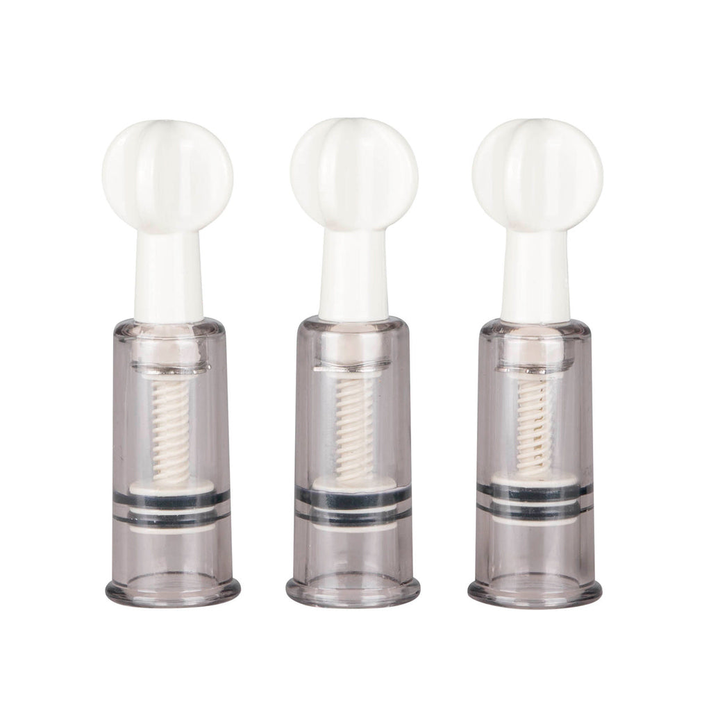 Fetish Collection Nipple And Clit Suckers 3 Pc