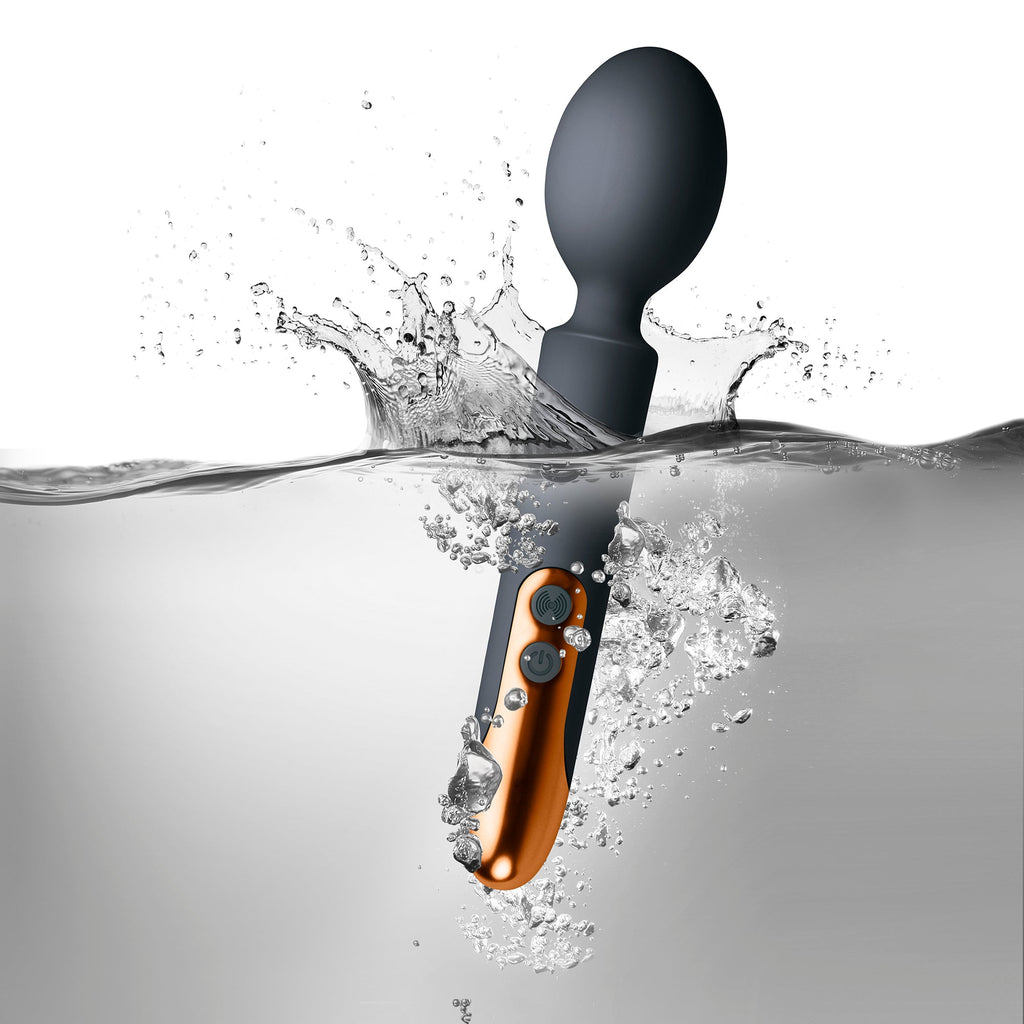 Rocks Off Oriel Rechargeable Wand Black