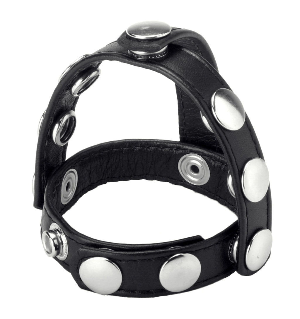 Strict Snap On Cock And Ball Harness