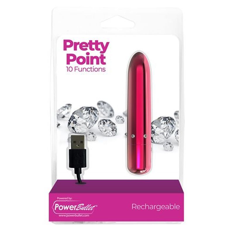 Powerbullet Pretty Point 4In Bullet Pink