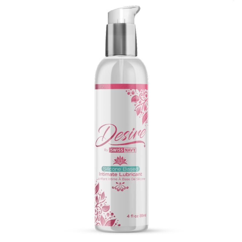 Swiss Navy Desire Silicone Based Intimate Lubricant 4Oz/118Ml