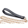 Master Series Leashed Lover Black/Gold Chain
