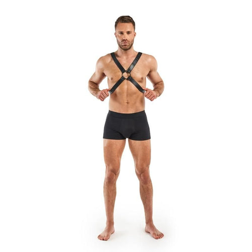 Bedroom Fantasies Lionel Bondage Harness Black