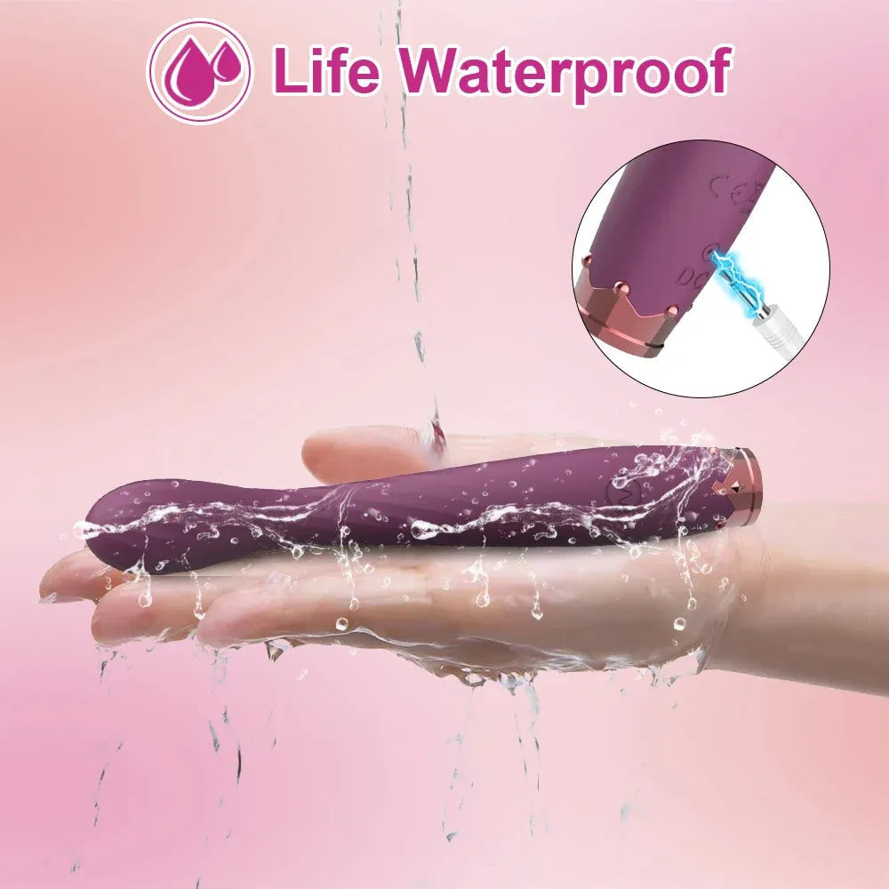 Vagina Vibrator for Women Clit Nipple Stimulator G Spot Pleasure Female Masturbator - Zd060 Pink